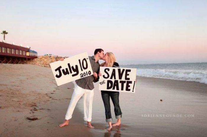 Bodas en playa: save the date 4