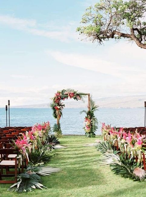Boda con estilo hawaiano 7
