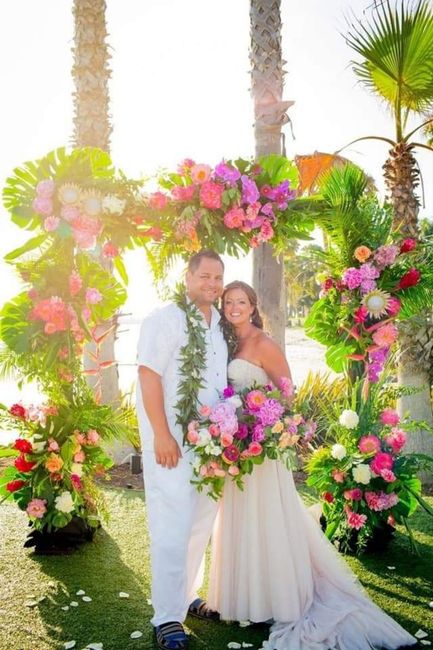 Boda con estilo hawaiano 8