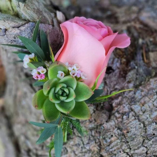 Boda en verano: boutonniere 3