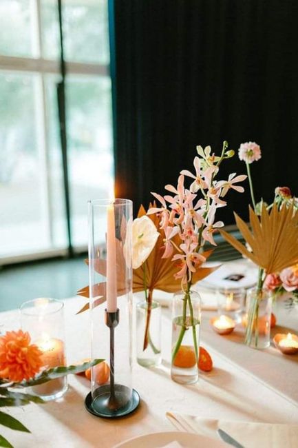Decora con velas,frutas y antigüedades 2
