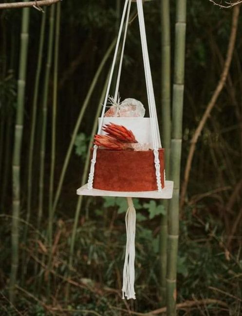 Pasteles en bases suspendidas 4