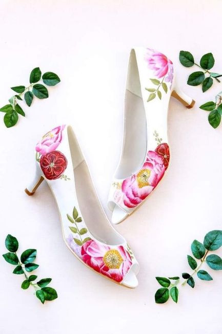 Zapatos con flores 4