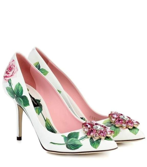 Zapatos con flores 5