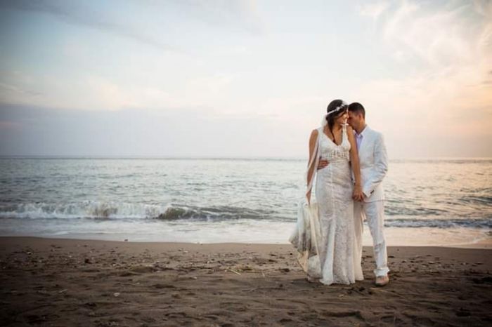 Boda en playa: fotografías 1