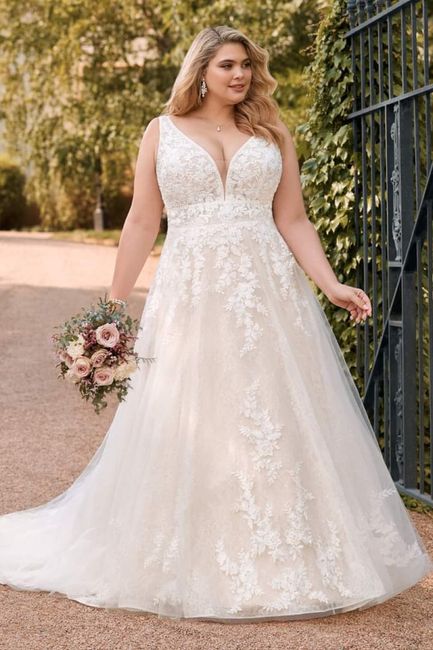 Algunos vestidos plus size Sophia Tolli 3