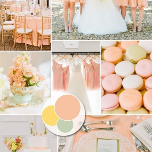 Boda en color durazno 6
