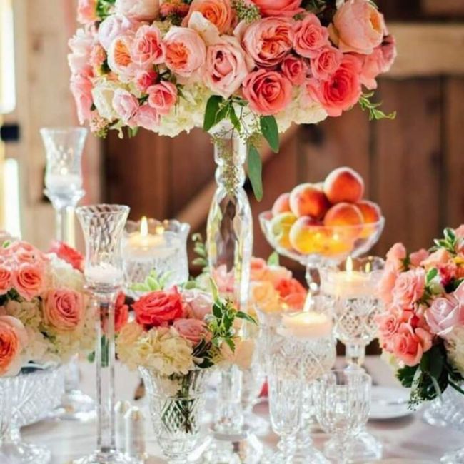 Boda en color durazno 9