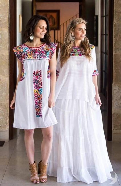 Damas de honor con estilo mexicano 5