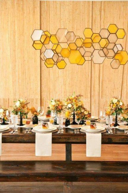 ¿Te imaginas una boda con inspiración en las abejas? 4