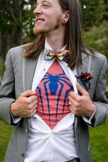 Boda con temática Spiderman 4