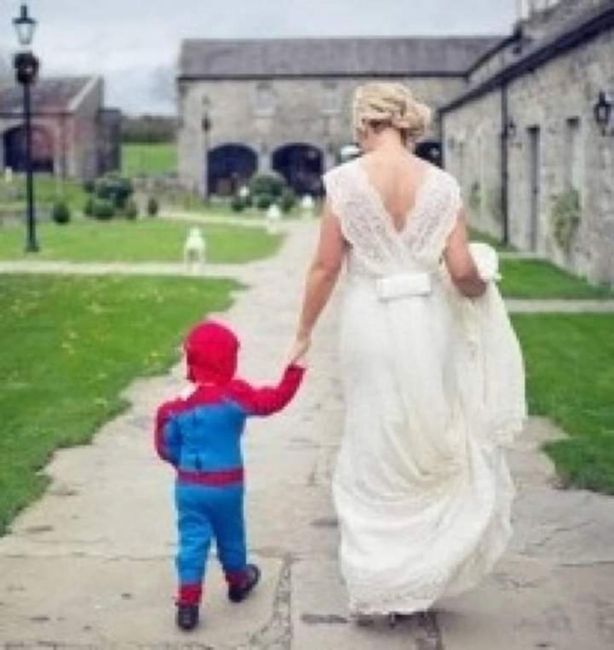 Boda con temática Spiderman 16