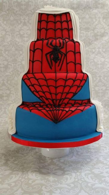 Boda con temática Spiderman 20