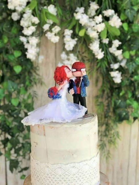 Boda con temática Spiderman 22