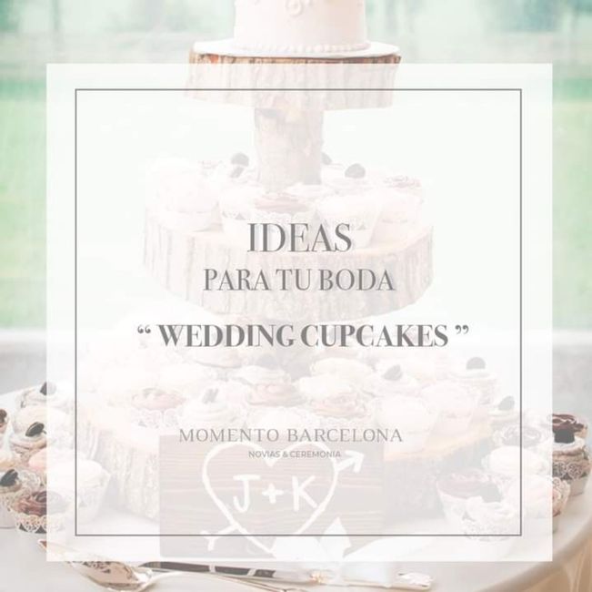 Cupcakes en tu boda 🧁 1
