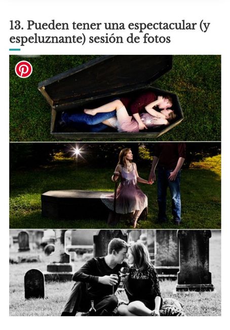 Las bodas con temática Halloween tienen su encanto 🎃👻🕷️👀 16