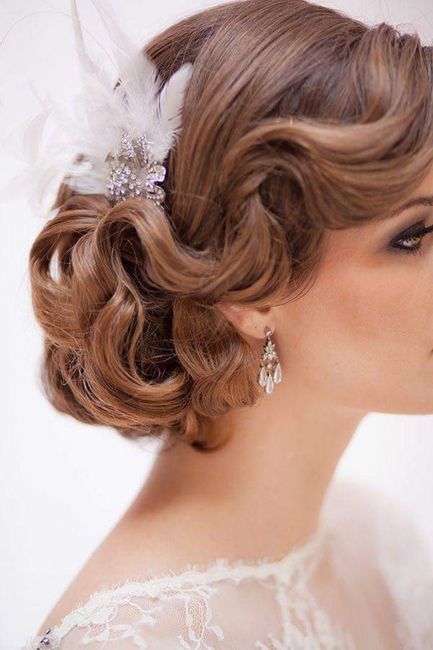 Novias con cabello corto 1
