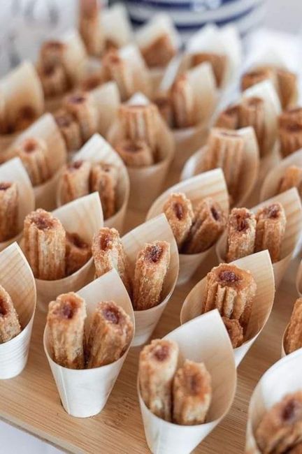 Invierno: churros en tu boda ❄️ 1