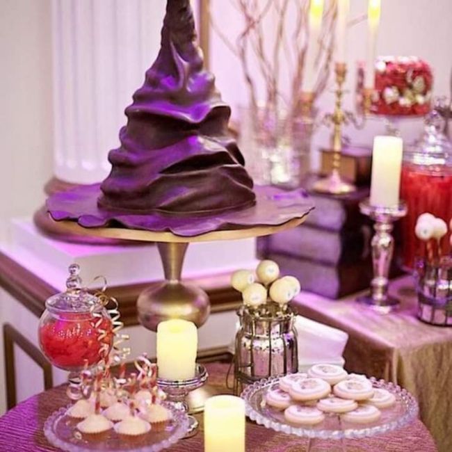 Invierno:boda temática Harry Potter 9