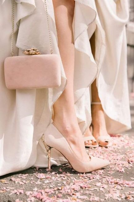 Zapatos y cartera en el mismo color - 4