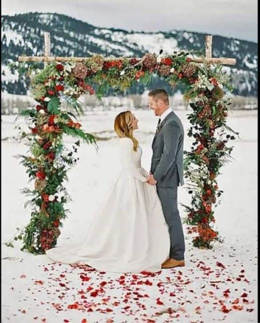 Boda con temática navideña 🌲❄️ - 6