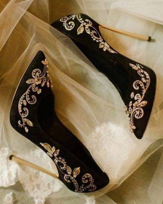 Invierno:boda en negro y dorado ✨🖤 5