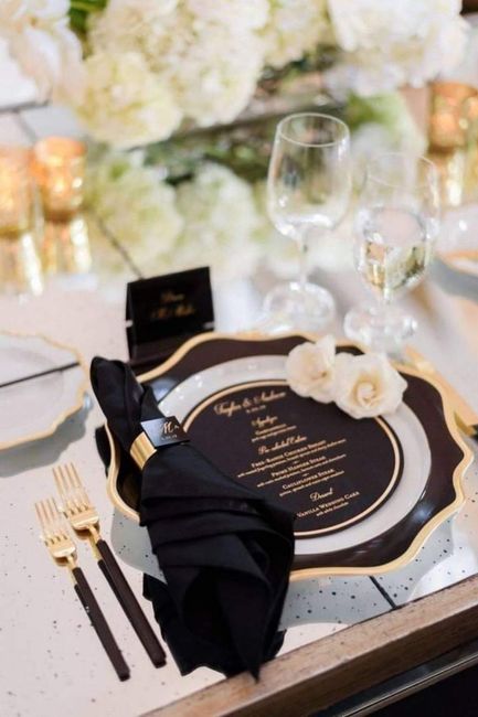 Invierno:boda en negro y dorado ✨🖤 15