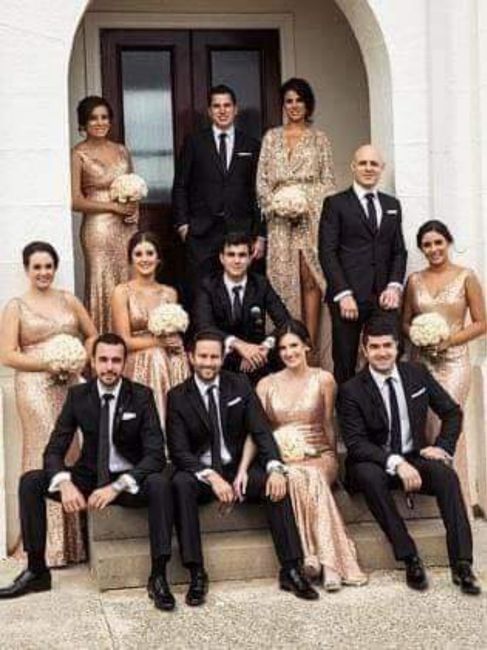 Invierno:boda en negro y dorado ✨🖤 16
