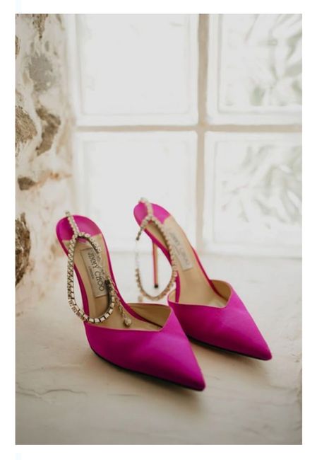 Zapatos en color Viva Magenta - 11