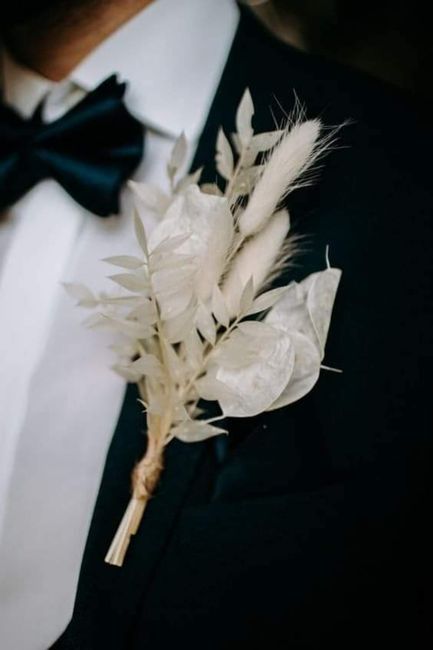 Invierno:lunaria en el boutonniere ❄️❄️❄️ - 2