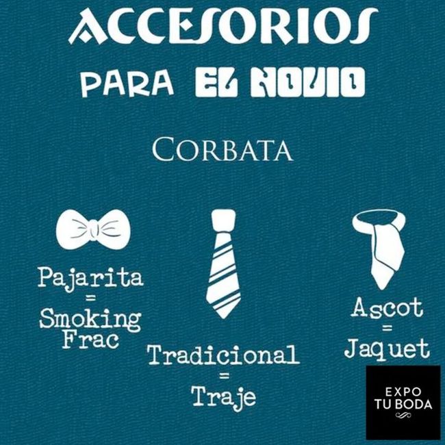 Accesorios para el novio 1