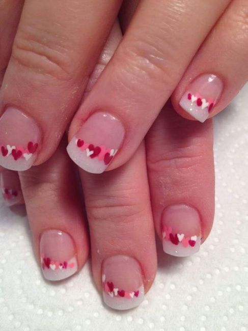 Boda en San Valentín:uñas 💕 3