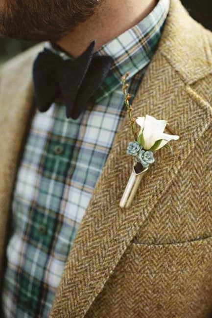 Invierno: boutonniere ☃️ 1