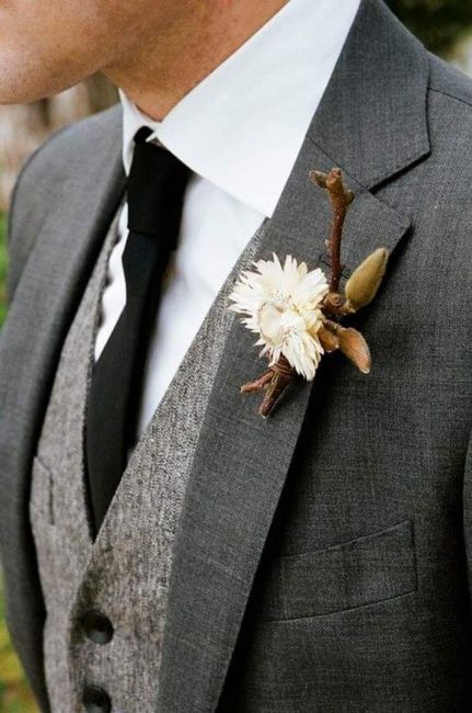 Invierno: boutonniere ☃️ 3