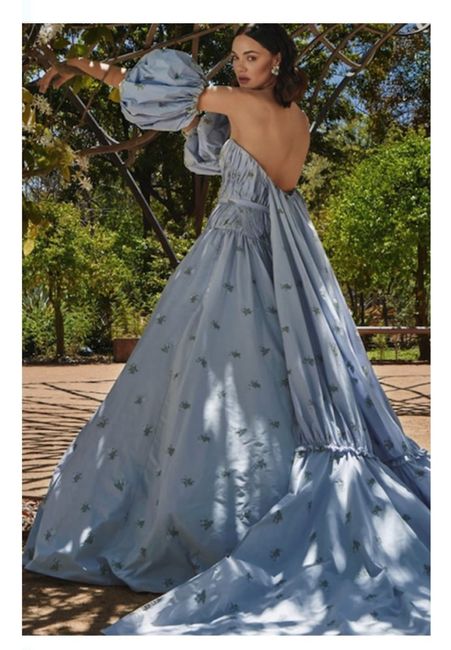 Tendencia 2023: vestidos en color azul 💙 17