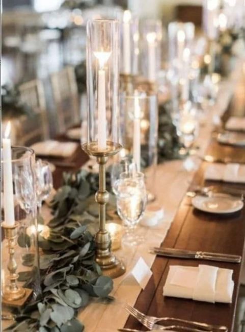 Tendencia:en tus mesas velas con pantallas de cristal 4