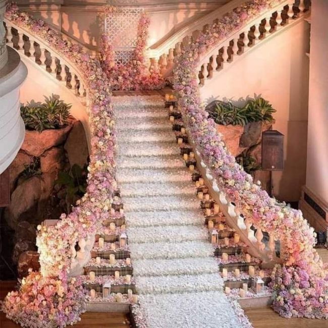 Decoración con flor de cerezo 3