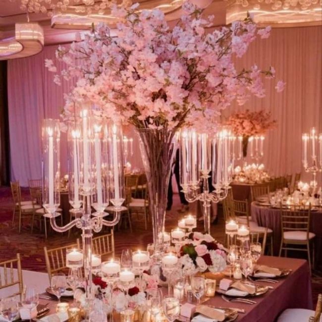 Decoración con flor de cerezo 10