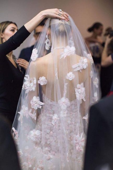 Velo lleno de flores🌺🌹🌸🌼 7