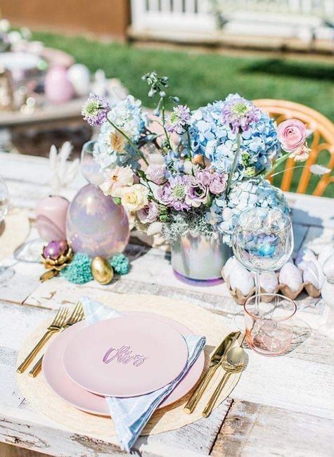 Boda con temática de Pascua 🐰🥚 - 2