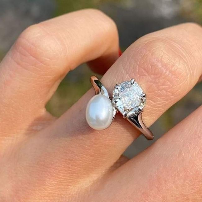 Anillos de compromiso:double stone - 2