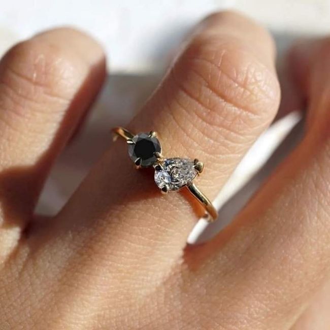 Anillos de compromiso:double stone - 8