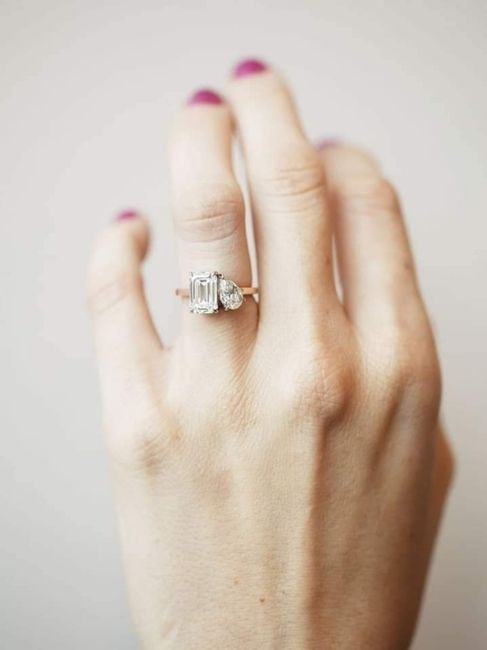 Anillos de compromiso:double stone - 10
