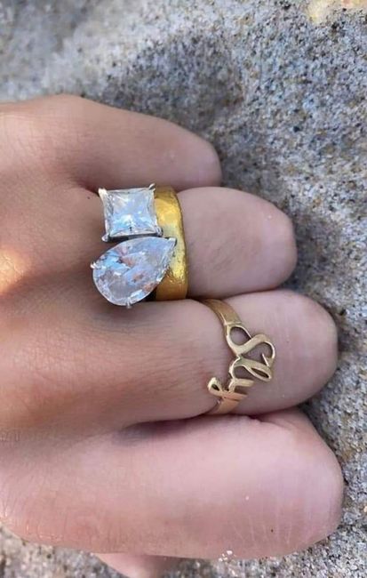 Anillos de compromiso:double stone - 11