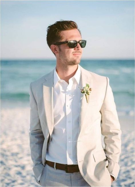 Boda en playa: el novio 🌴 - 1