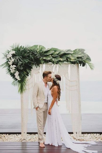 Boda en playa: el novio 🌴 - 2