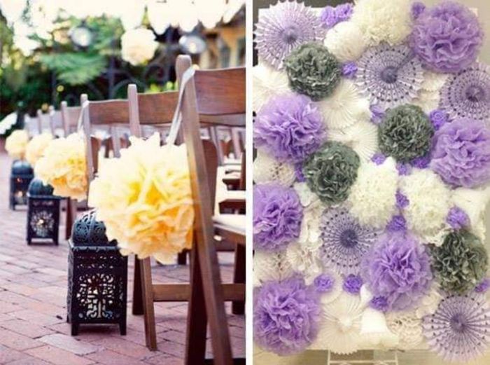Decora tu boda con pompones 6