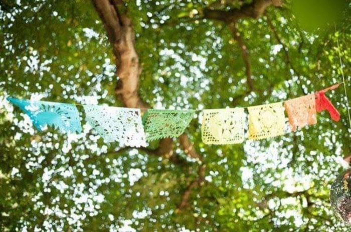 Papel picado en tu boda 8