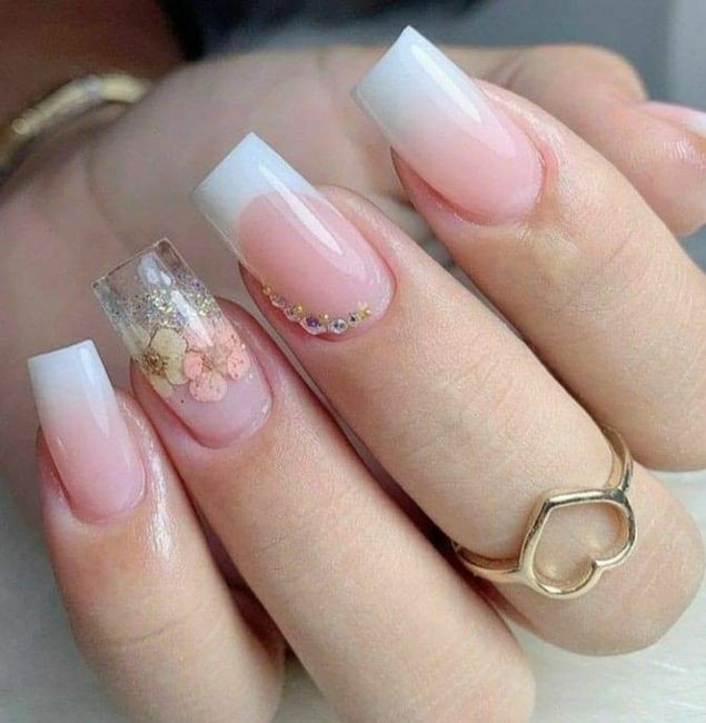 Primavera:uñas con diseños de delicadas flores🌸🌺🌹 - 3