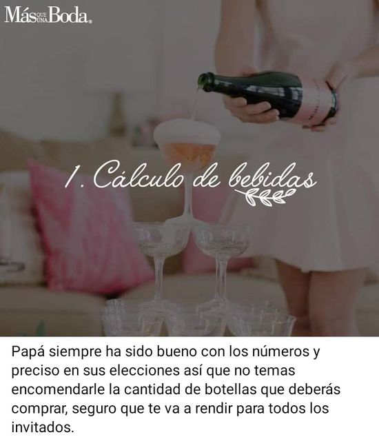 Papá en la planeación de la boda - 2